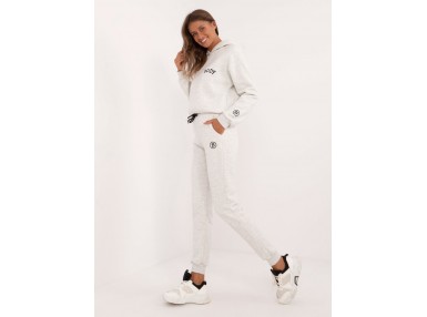 Ensemble avec sweat et pantalon - gris clair