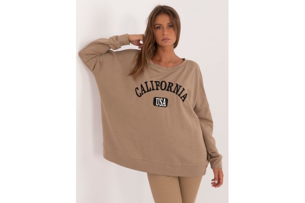 Ensemble avec sweat et pantalon - beige foncé