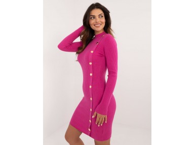 Robe moulant - fuchsia