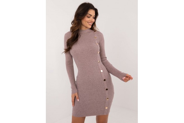 Robe moulante - violet