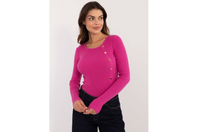 Pull en maille - fuchsia