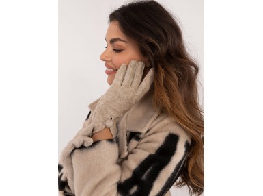 Gants en coton - beige