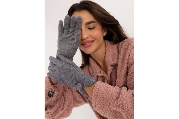 Gants en coton - gris