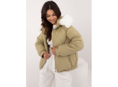 Veste zippée - olive