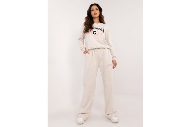 Ensemble avec t-shirtet pantalon - beige