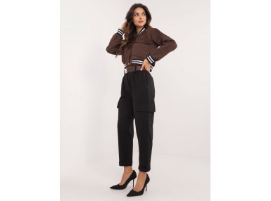 Pantalon avec poches latérales - noir