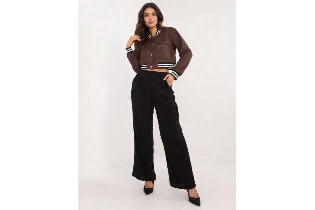 Pantalon large - noir
