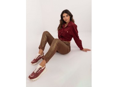 Pantalon - marron