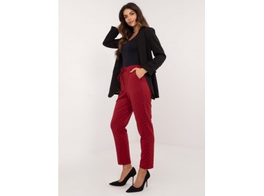 Pantalon - bordeaux