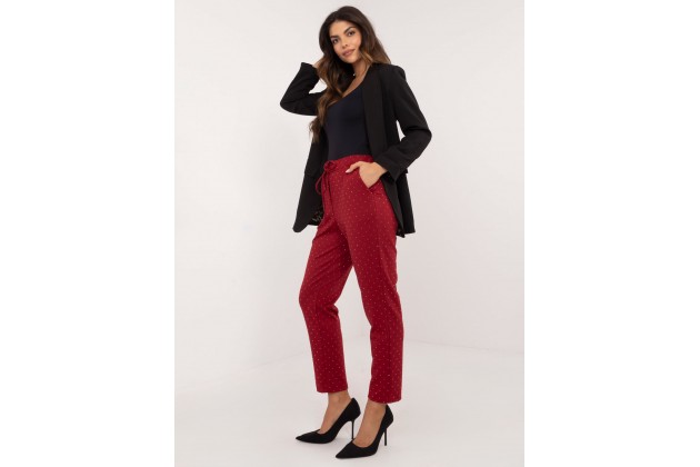 Pantalon - bordeaux