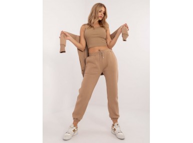 Ensemble de trois parties - beige foncé