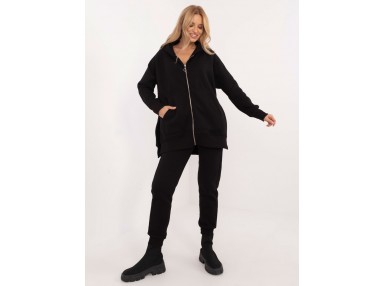 Ensemble avec sweat et pantalon - noir