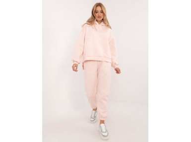 Ensemble avec sweat et pantalon - rose