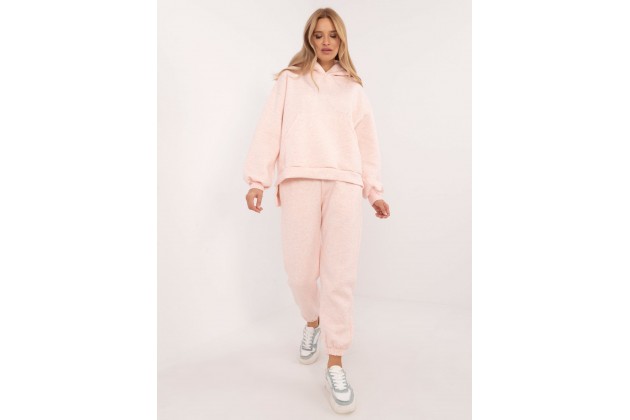 Ensemble avec sweat et pantalon - rose