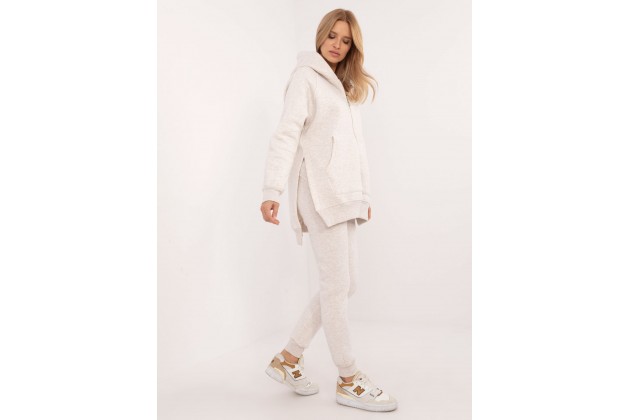 Ensemble avec sweat et pantalon - beige