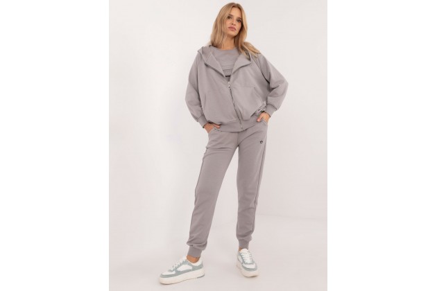 Ensemble avec sweat et pantalon - gris