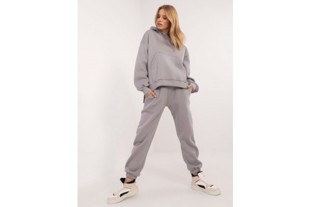 Ensemble avec sweat et pantalon - gris