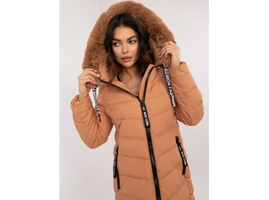 Veste d'hiver longue - chameau
