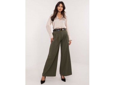 Pantalon large - kaki