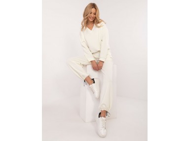 Ensemble avec sweat et pantalon - éqru