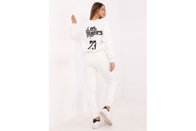 Ensemble avec sweat et pantalon - éqru