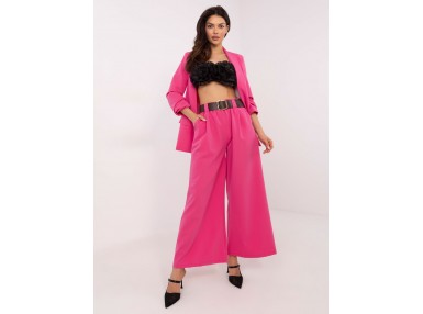 Pantalon ample élégant - rose