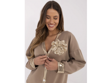 Sweat - beige foncé
