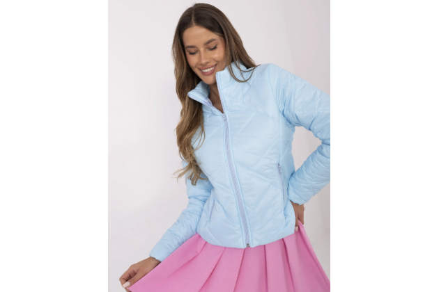 Veste zippée - bleu clair