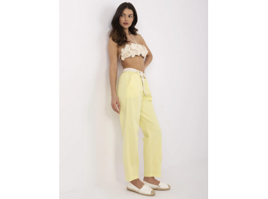 Pantalon - jaune clair