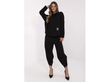 Ensemble avec sweat et pantalon - noir
