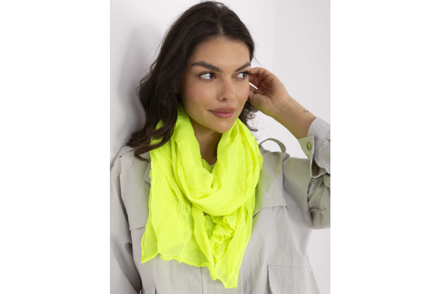 Écharpe - jaune fluo