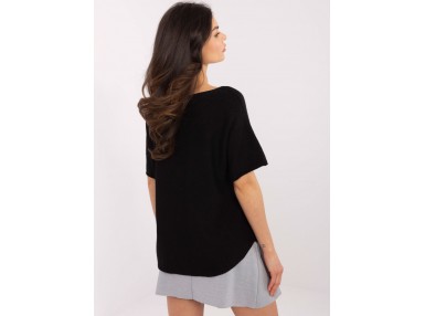 Sweter czarny